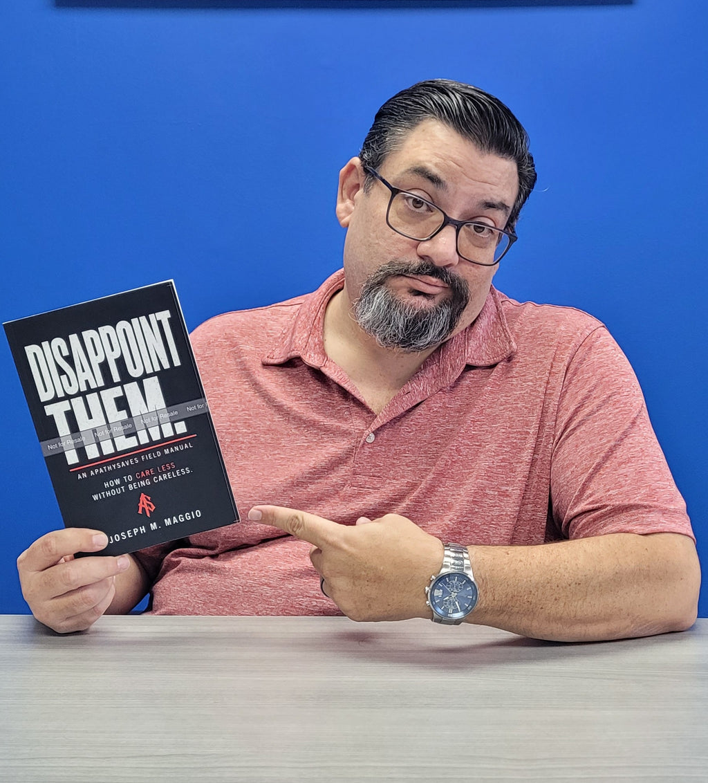 DISAPPOINT THEM. — Signed Paperback Copy