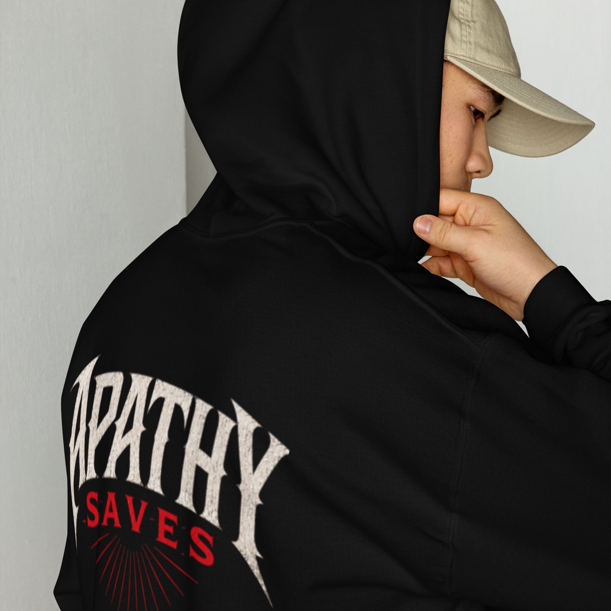 Hoodie – Red Monogram